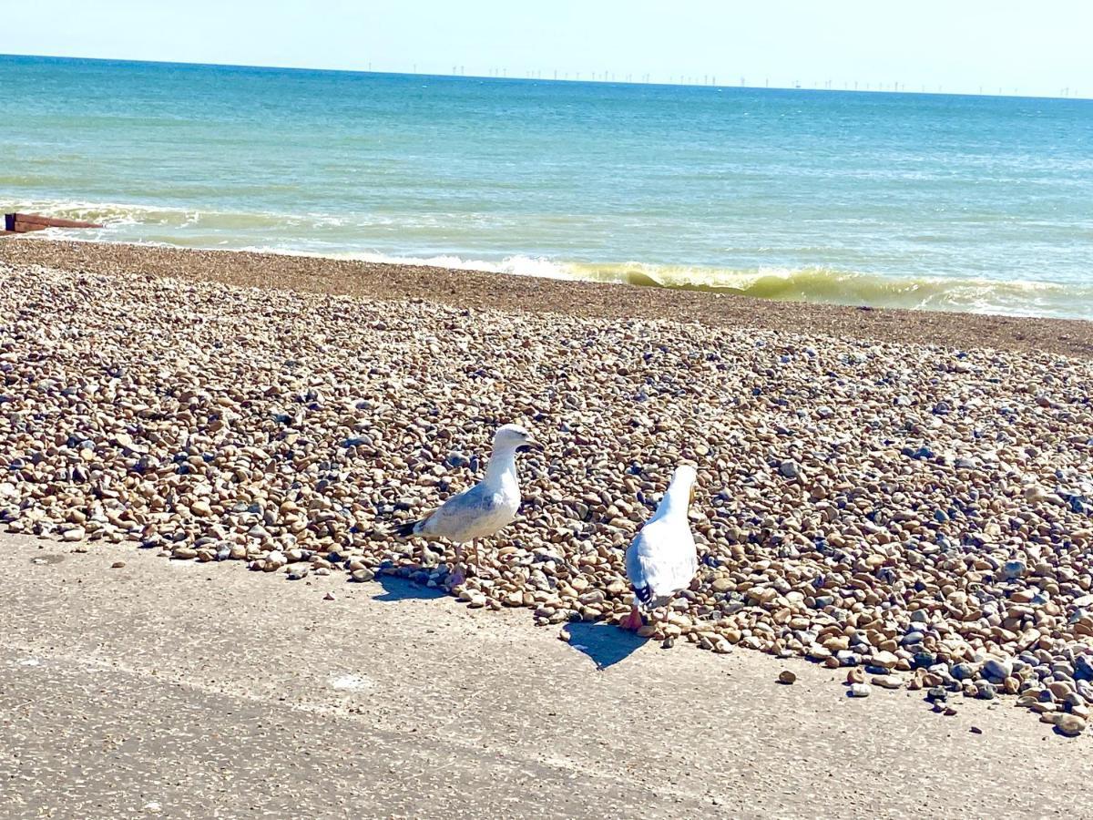 Stunning 2 Bed Apartment Sea Views And Parking ワージング エクステリア 写真